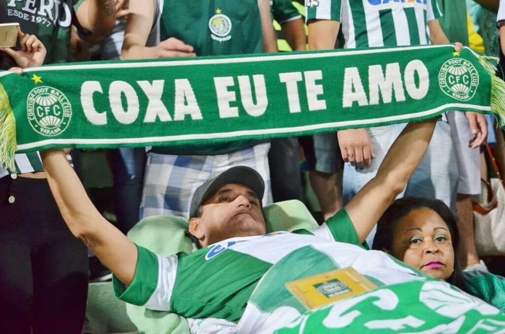 jailton coritiba arquibancada da inclusão